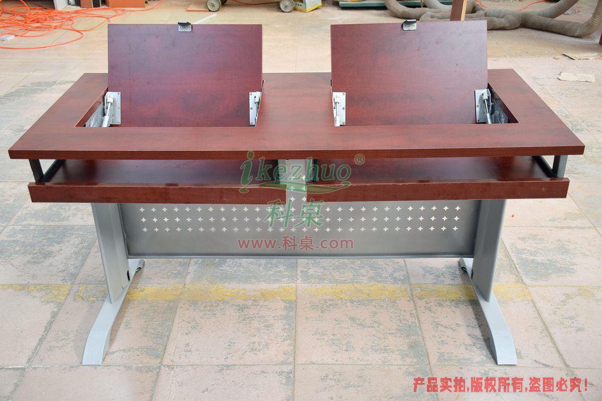 科桌家具,無邊框翻轉電腦桌,翻轉電腦桌,雙人位金屬腳架無邊框翻轉電腦桌K14-B 科桌家具,無邊框翻轉電腦桌,翻轉電腦桌,雙人位金屬腳架無邊框翻轉電腦桌K14-B